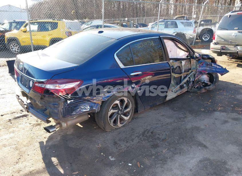 Photo 4 of 2016 Honda Accord EX (VIN 1HGCR2F7XGA120607)