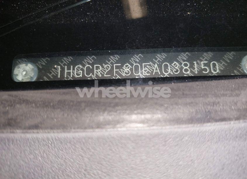 Photo 17 of 2014 Honda Accord EX-L (VIN 1HGCR2F80EA038150)