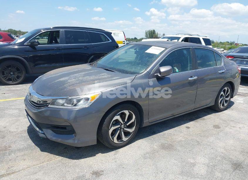 Photo 2 of 2016 Honda Accord EX-L (VIN 1HGCR2F80GA009878)