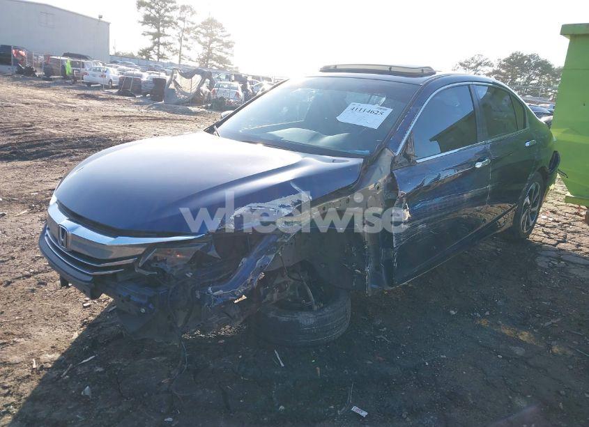 Photo 2 of 2016 Honda Accord EX-L (VIN 1HGCR2F80GA137957)