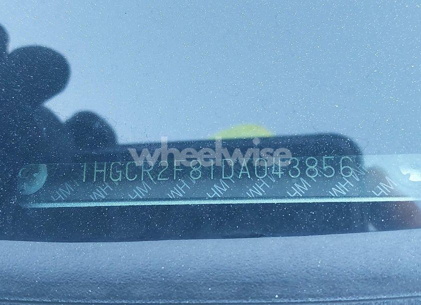 Photo 9 of 2013 Honda Accord SDN (VIN 1HGCR2F81DA043856)