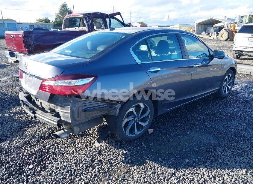 Photo 4 of 2016 Honda Accord EX-L (VIN 1HGCR2F81GA124635)