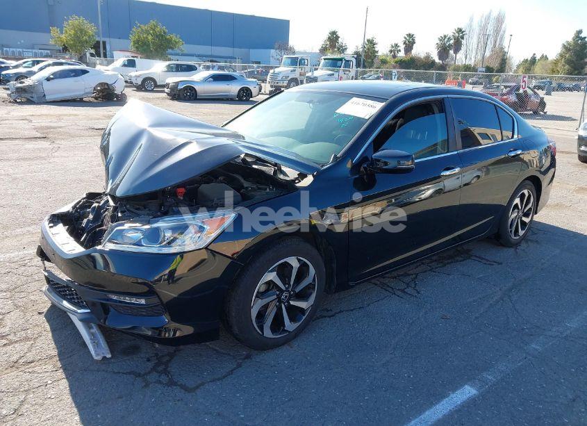 Photo 2 of 2017 Honda Accord EX-L (VIN 1HGCR2F82HA050174)