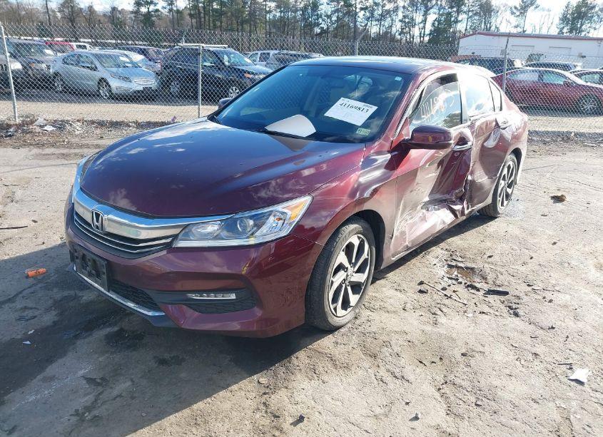 Photo 2 of 2016 Honda Accord EX-L (VIN 1HGCR2F83GA158110)