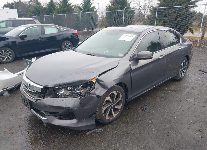 Photo 2 of 2016 Honda Accord EX-L (VIN 1HGCR2F84GA078606)