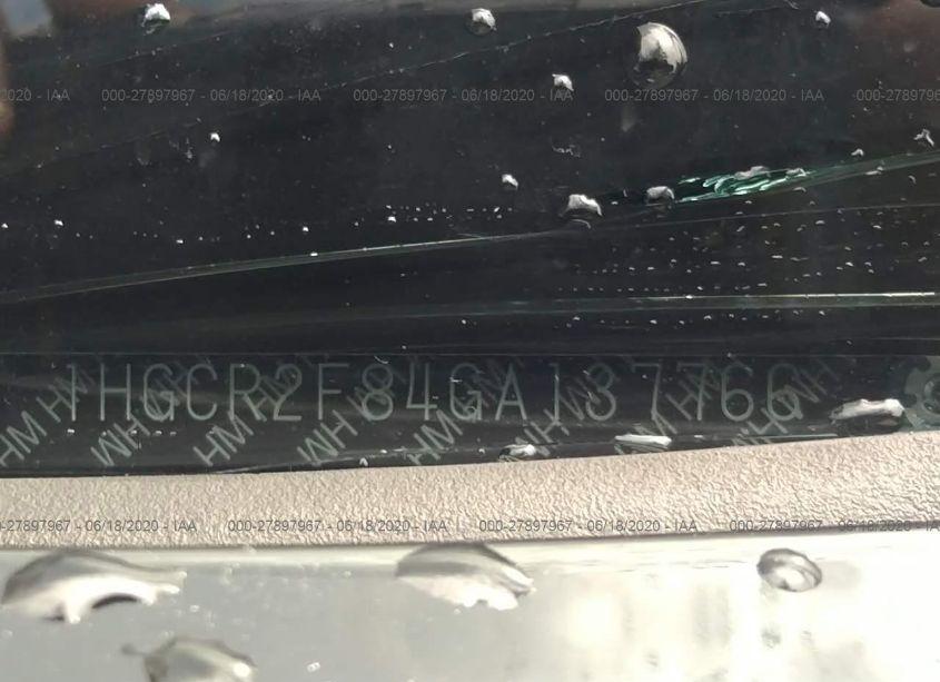 Photo 9 of 2016 Honda Accord EX-L (VIN 1HGCR2F84GA137766)