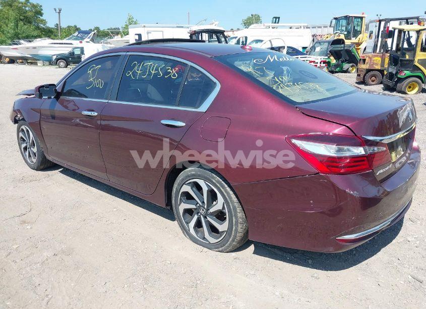 Photo 3 of 2017 Honda Accord EX-L (VIN 1HGCR2F84HA199993)