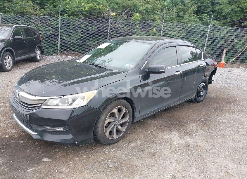 Photo 2 of 2017 Honda Accord EX-L (VIN 1HGCR2F84HA229655)