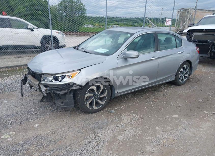 Photo 2 of 2016 Honda Accord EX-L (VIN 1HGCR2F85GA089744)