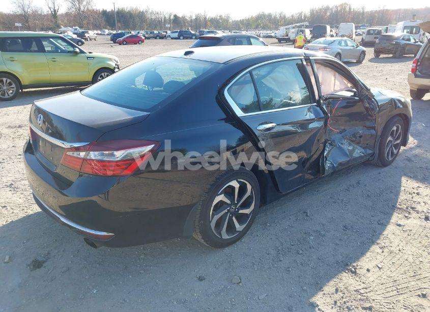 Photo 4 of 2016 Honda Accord EX-L (VIN 1HGCR2F85GA173921)