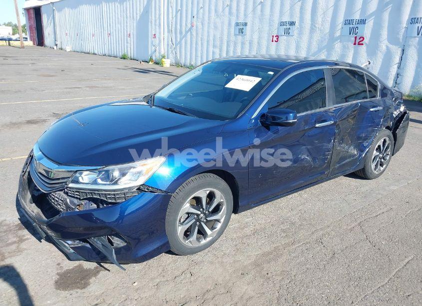 Photo 2 of 2016 Honda Accord EX-L (VIN 1HGCR2F85GA226195)