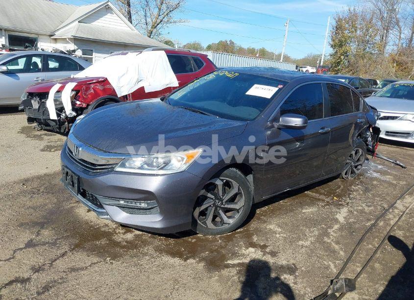 Photo 2 of 2017 Honda Accord EX-L (VIN 1HGCR2F85HA103207)