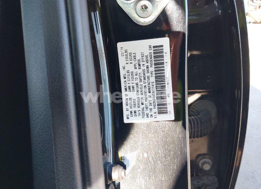 Photo 9 of 2014 Honda Accord EX-L (VIN 1HGCR2F86EA171415)