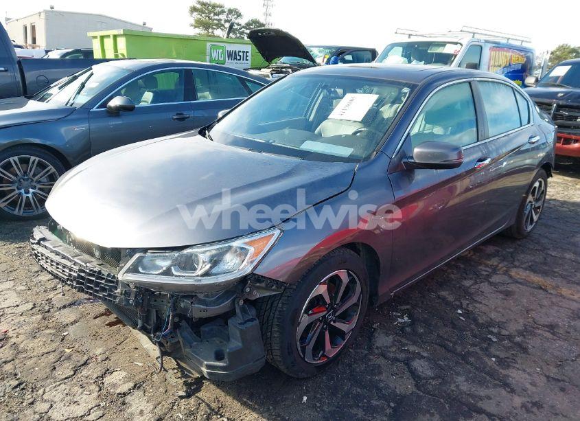 Photo 2 of 2016 Honda Accord EX-L (VIN 1HGCR2F86GA005883)