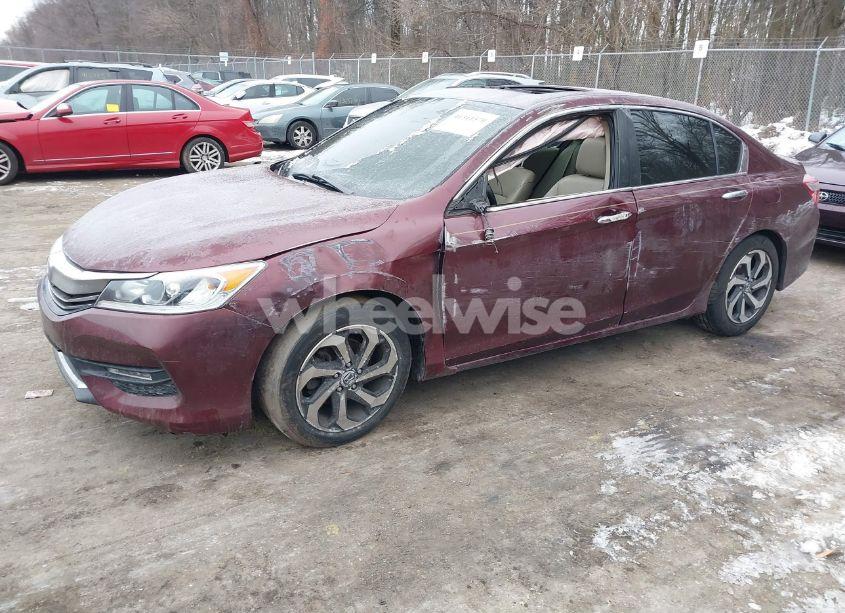 Photo 2 of 2016 Honda Accord EX-L (VIN 1HGCR2F87GA005732)