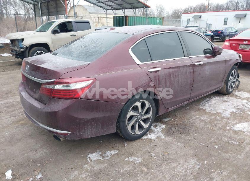 Photo 4 of 2016 Honda Accord EX-L (VIN 1HGCR2F87GA005732)