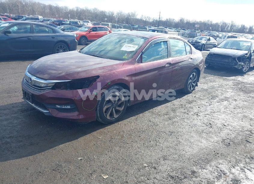 Photo 2 of 2017 Honda Accord EX-L (VIN 1HGCR2F87HA203745)