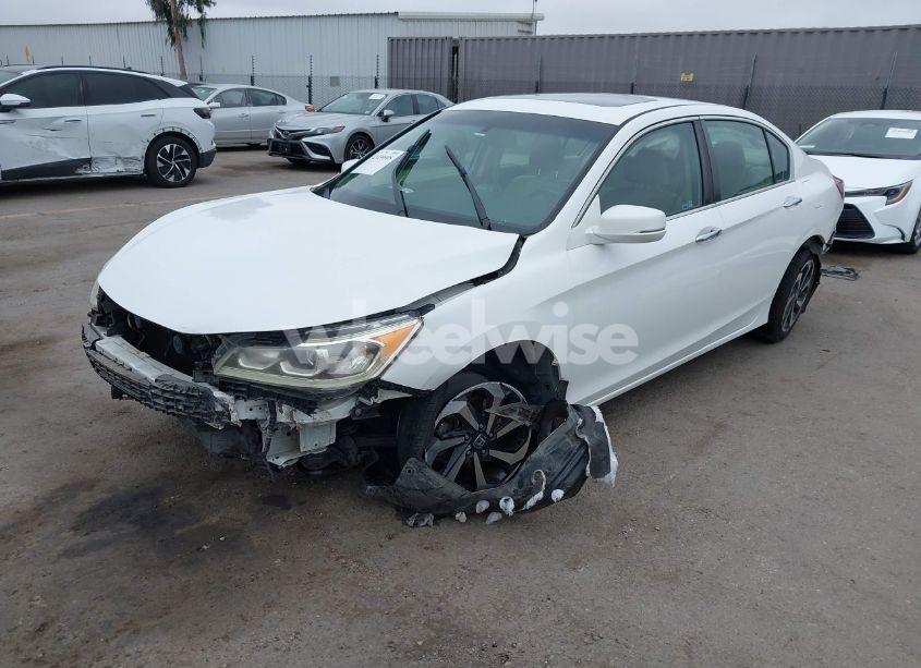 Photo 2 of 2016 Honda Accord EX-L (VIN 1HGCR2F8XGA043648)