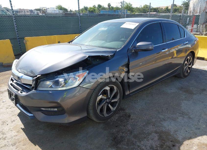 Photo 2 of 2017 Honda Accord EX-L (VIN 1HGCR2F8XHA235508)