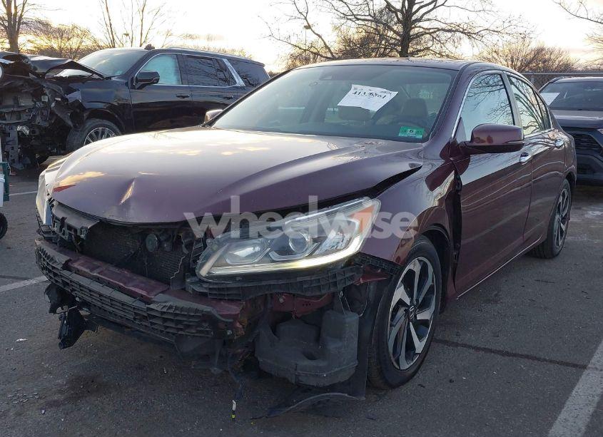Photo 2 of 2016 Honda Accord EX-L (VIN 1HGCR2F93GA011326)