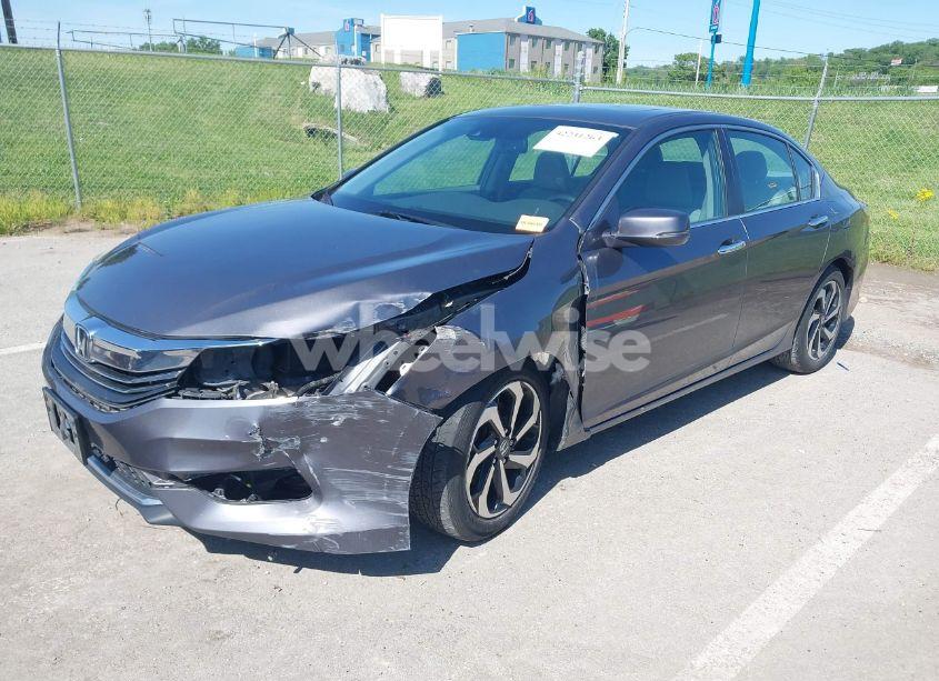 Photo 2 of 2016 Honda Accord EX-L (VIN 1HGCR2F96GA221922)