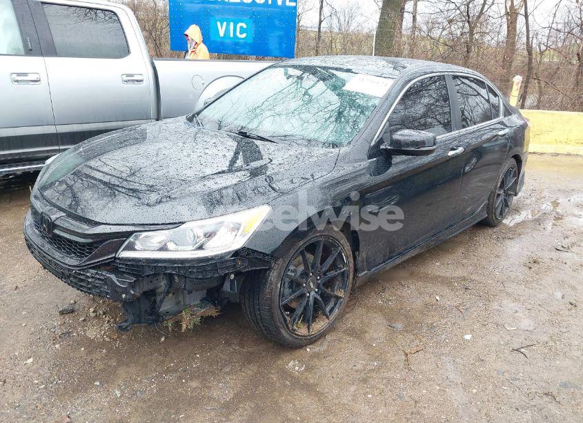 Photo 2 of 2017 Honda Accord EX-L (VIN 1HGCR2F97HA202460)