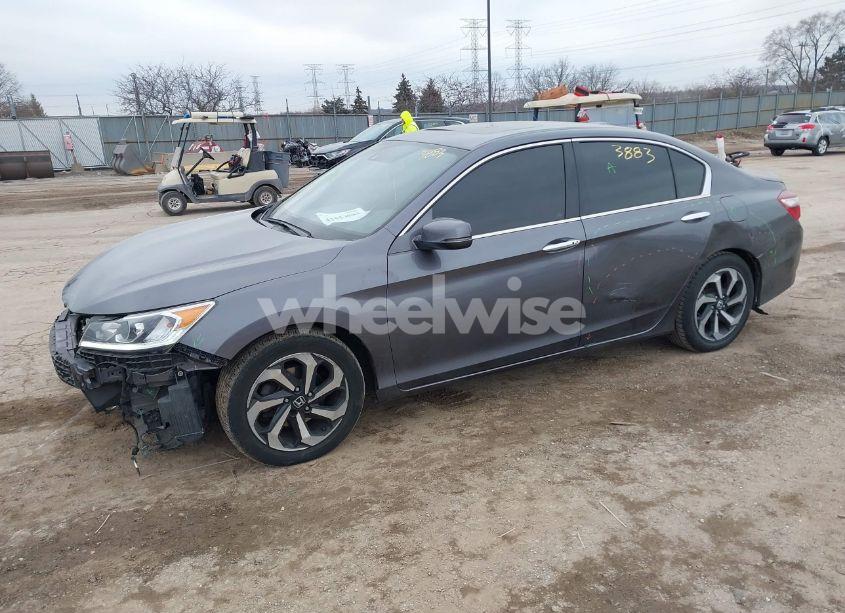 Photo 2 of 2017 Honda Accord EX-L V6 (VIN 1HGCR3F01HA032765)