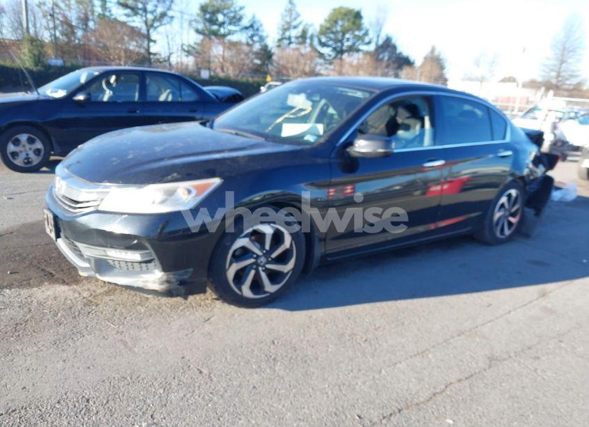 Photo 2 of 2017 Honda Accord EX-L V6 (VIN 1HGCR3F09HA002378)