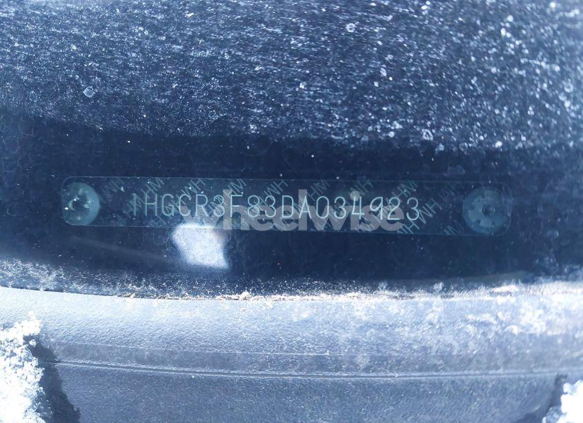 Photo 9 of 2013 Honda Accord EX-L V-6 (VIN 1HGCR3F83DA034923)