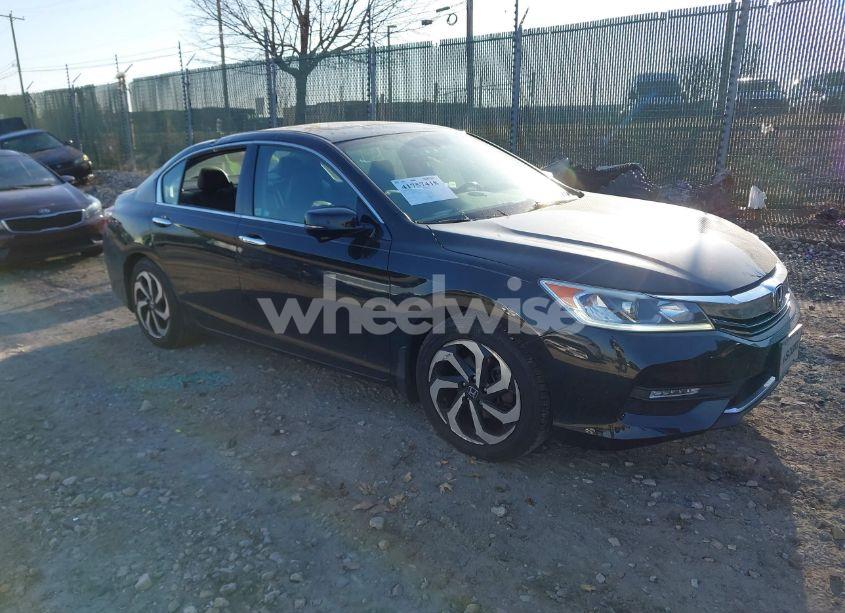 2016 Honda Accord EX-L V-6 (VIN 1HGCR3F85GA034667) main photo