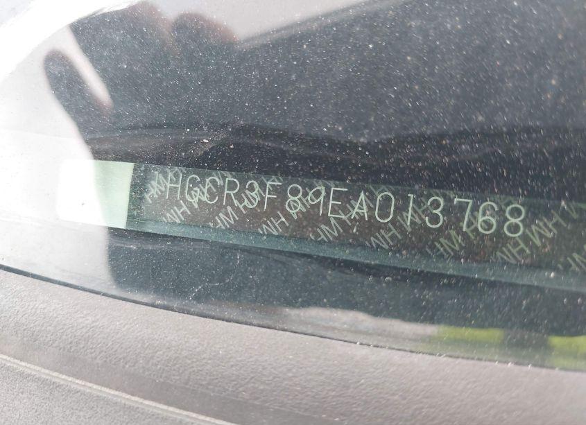 Photo 16 of 2014 Honda Accord EX-L V-6 (VIN 1HGCR3F89EA013768)