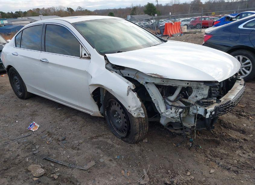 2014 Honda Accord EX-L V-6 (VIN 1HGCR3F8XEA009499) main photo