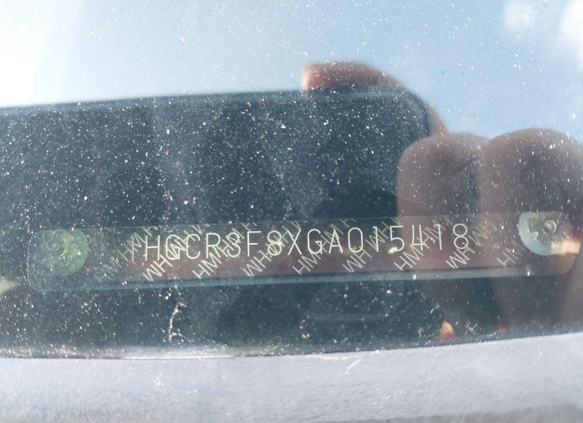 Photo 9 of 2016 Honda Accord EX-L V-6 (VIN 1HGCR3F8XGA015418)