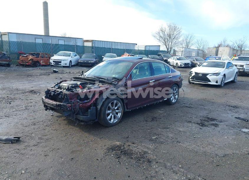 Photo 2 of 2016 Honda Accord TOURING (VIN 1HGCR3F90GA024475)