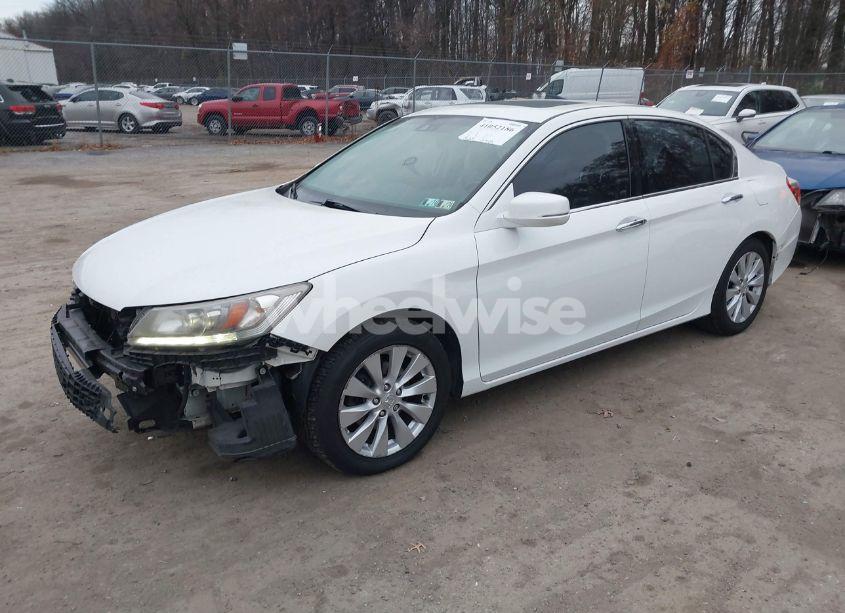 Photo 2 of 2014 Honda Accord TOURING (VIN 1HGCR3F91EA024434)