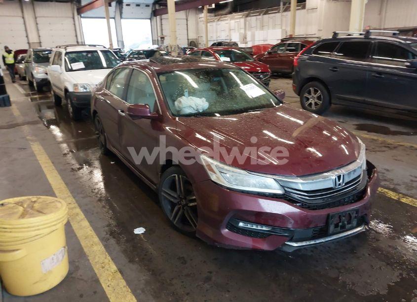 2017 Honda Accord TOURING V6 (VIN 1HGCR3F91HA024762) main photo