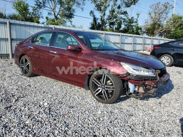 Photo 3 of 2017 HONDA ACCORD TOURING (VIN 1HGCR3F9XHA028891)