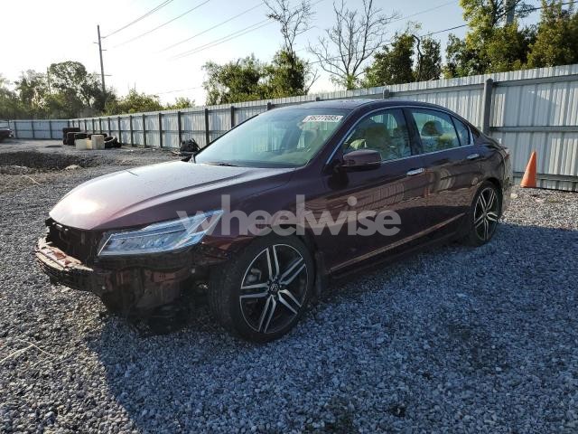 Photo 6 of 2017 HONDA ACCORD TOURING (VIN 1HGCR3F9XHA028891)
