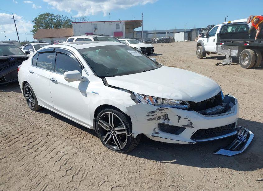 2014 Honda Accord HYBRID TOURING (VIN 1HGCR6F73EA006498) main photo
