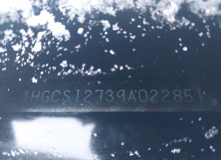 Photo 9 of 2009 Honda Accord 2.4 EX (VIN 1HGCS12739A022851)