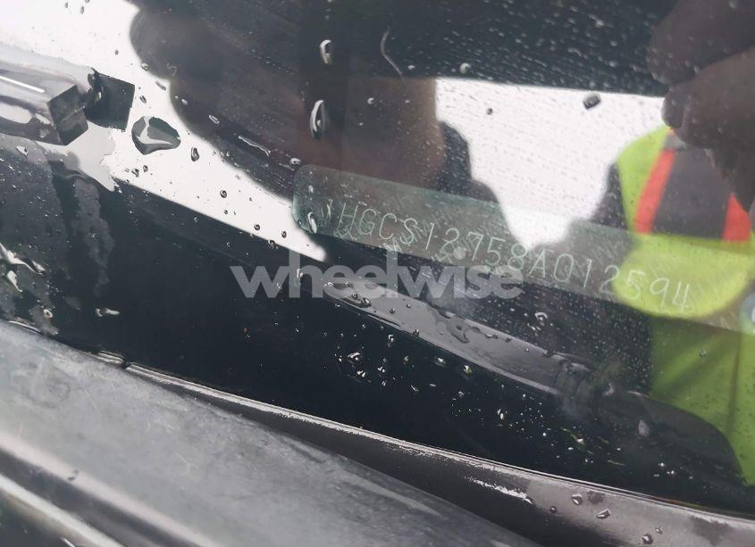 Photo 9 of 2008 Honda Accord 2.4 EX (VIN 1HGCS12758A012594)