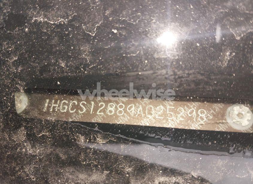 Photo 9 of 2009 Honda Accord 2.4 EX-L (VIN 1HGCS12889A025298)