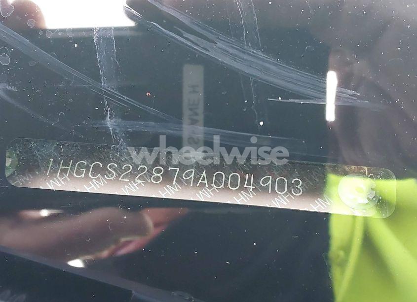 Photo 9 of 2009 Honda Accord 3.5 EX-L (VIN 1HGCS22879A004903)