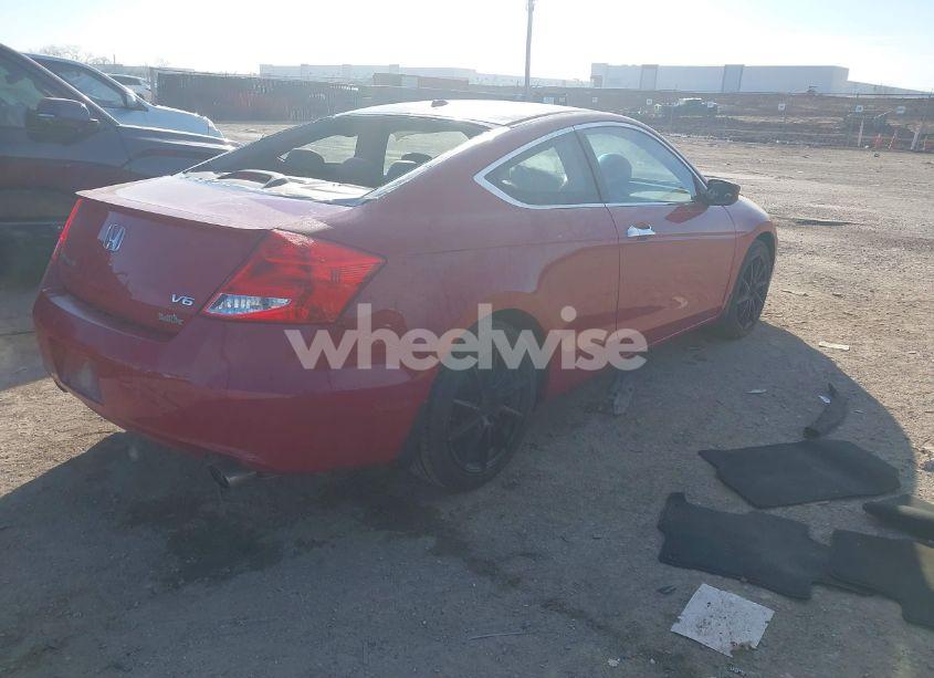 Photo 4 of 2012 Honda Accord CPE EX-L (VIN 1HGCS2A80CA008509)
