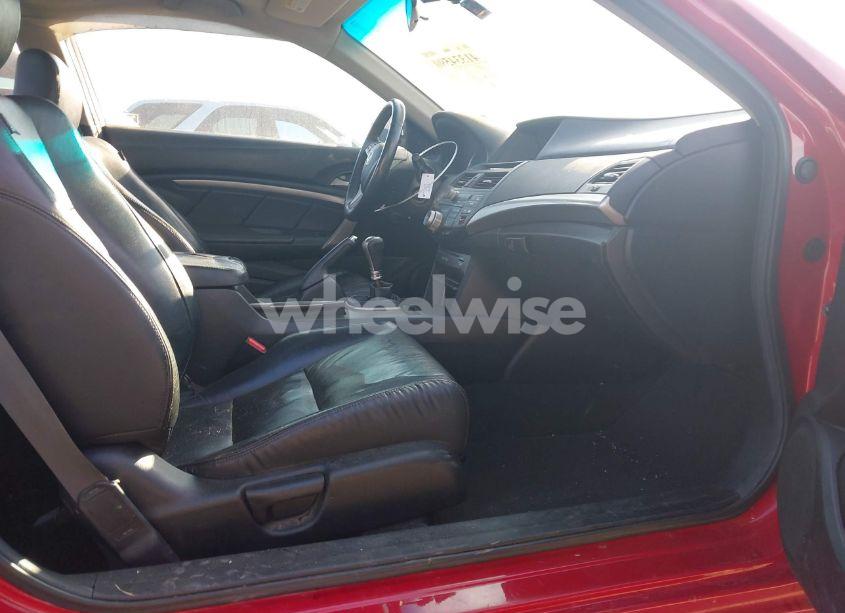 Photo 5 of 2012 Honda Accord CPE EX-L (VIN 1HGCS2A80CA008509)