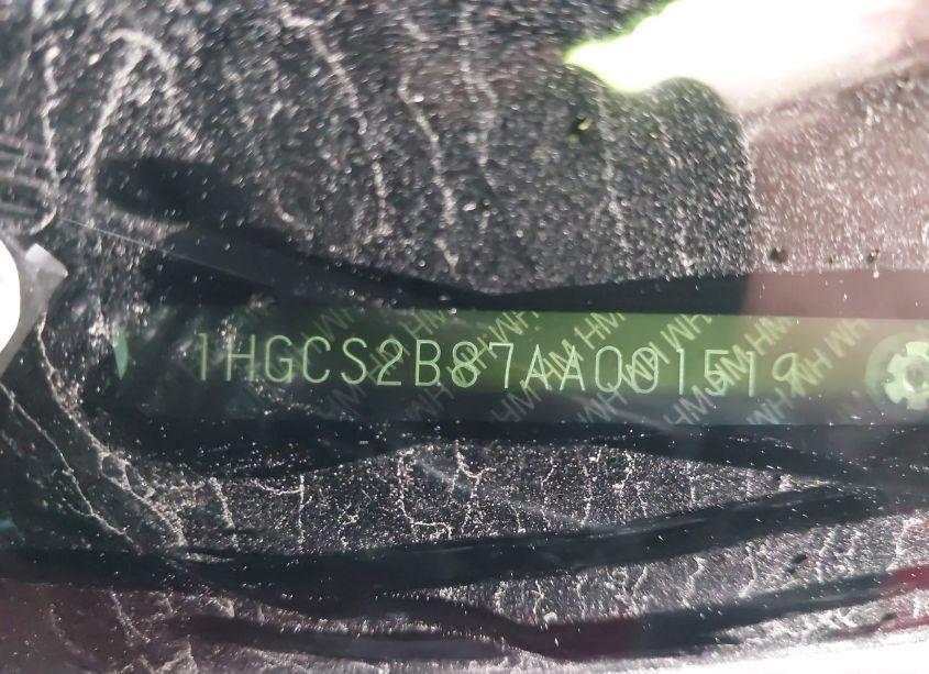 Photo 9 of 2010 Honda Accord 3.5 EX-L (VIN 1HGCS2B87AA001519)