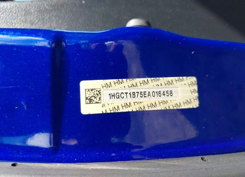 Photo 9 of 2014 Honda Accord EX (VIN 1HGCT1B75EA016458)