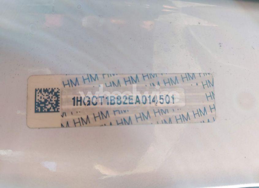 Photo 9 of 2014 Honda Accord EX-L (VIN 1HGCT1B82EA014501)