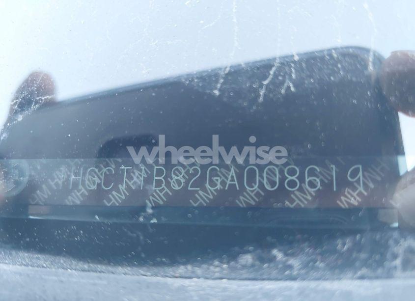 Photo 9 of 2016 Honda Accord EX-L (VIN 1HGCT1B82GA008619)