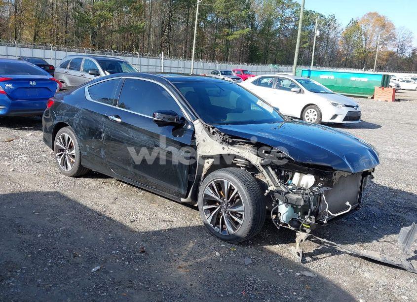 2017 Honda Accord EX-L V6 (VIN 1HGCT2B84HA007009) main photo